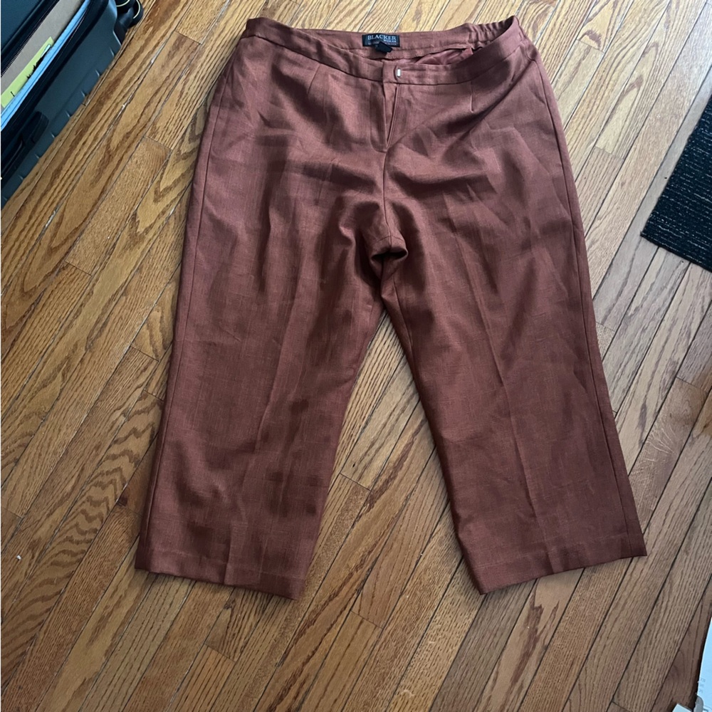 Burnt orange business casual pants size 20w